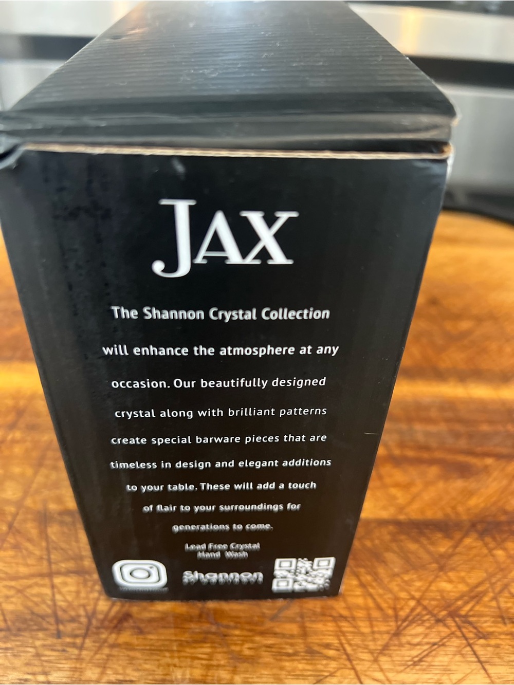 NIB Godinger Shannon Jax Purple Crystal Highball Glasses Set of 4 14oz ๐ - Picture 2 of 8